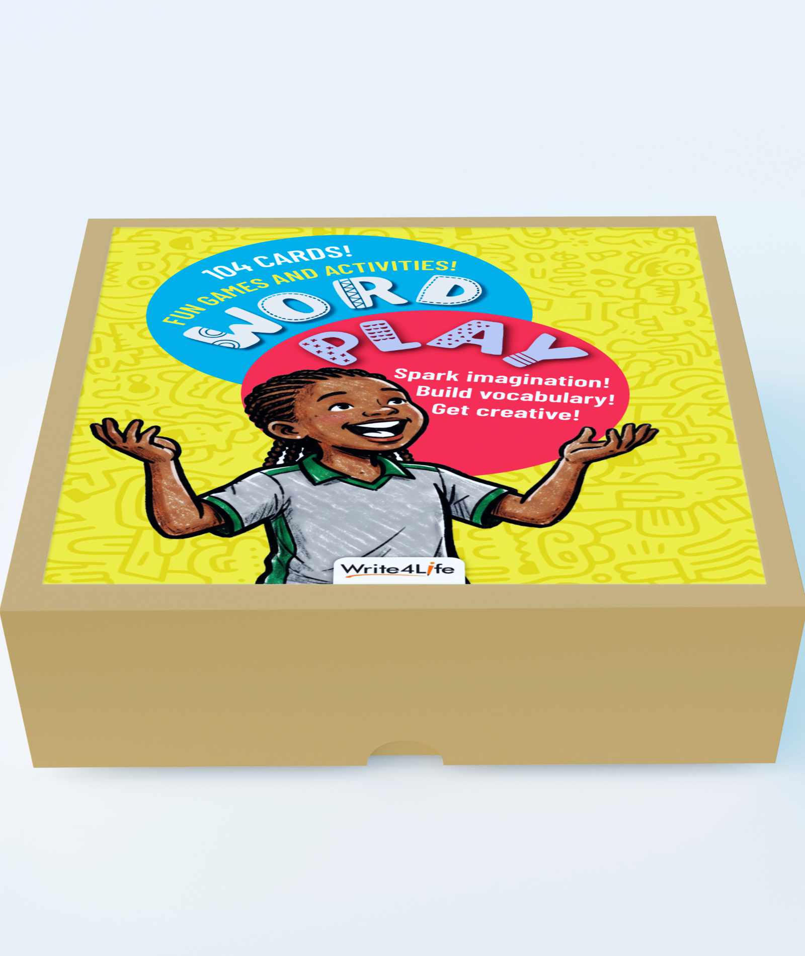 Word Play card game box